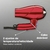Secador de Cabelo Conair 2 Velocidades 1800W Hair Designer 110V - 270BR-270BRB - Vermelho na internet