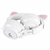 Fone De Ouvido Headset Kitty Ear - Orelha De Gato Branco Com Microfone - Laranza