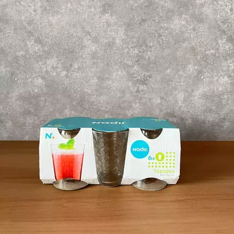 JOGO DE COPOS 6PÇS TAPAJO 190ML