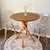 Mesa Redonda de Madeira de 80cm na cor Freijó - June - Pizarro Store | Móveis de Alta Qualidade para Residências, Bares, Restaurantes, Hotéis, Shoppings e similares.