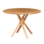Mesa Redonda de Madeira de 120cm na cor Freijó - June - comprar online