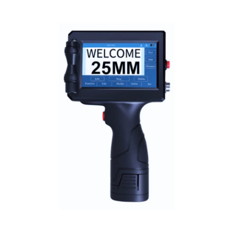Codificadora Fechadora Manual Loteadora 25mm Inkjet Full Kit - comprar online