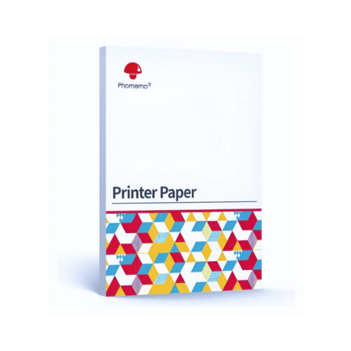 Papel Termico A4 Continuo Resma 100 Unidades Blanco