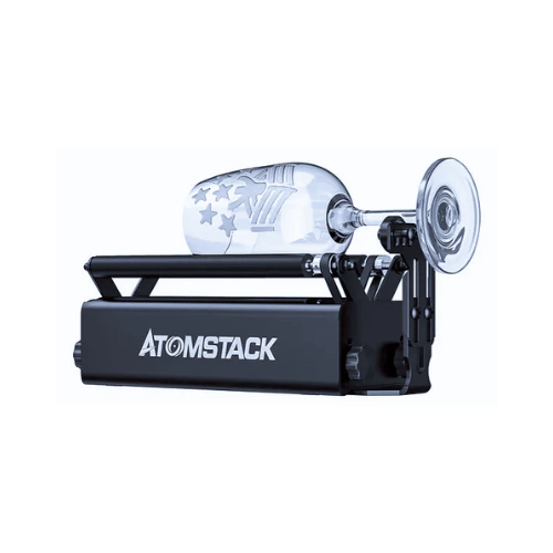 Accesorio Rotativo Atomstack R3pro Con Soporte Copas