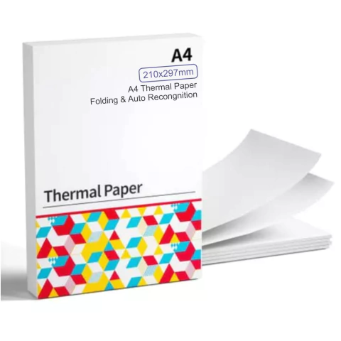 Resma de papel térmico por 100 unidades