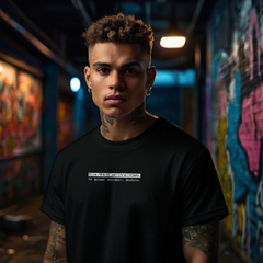 Camiseta Sem Frase Motivacional! Se Quiser Desistir, Desista - Coleção Statements - kzq