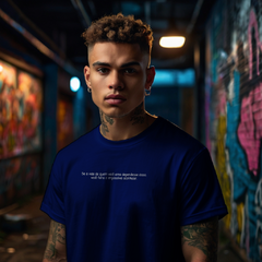 Camiseta Se A Vida De Quem Você Ama Dependesse Disso - Coleção Statements - kzq
