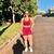 Conjunto Short canelado e top na internet