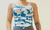 Cropped azul sem bojo - comprar online