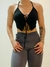 Cropped preto sem bojo - comprar online