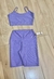 Conjunto bermuda canelada - Jaquelinearaujo