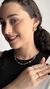 Choker Pedras Cristais - Elos Semijoias