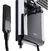 Lorenzetti Acqua Ultra Duo Chuveiro Elétrico De Parede Preto-cromado 7800w 220v - comprar online