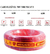 Fio Cabinho Flexível 16mm 100m Vermelho Megatron na internet