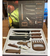 Kit Faca De Churrasco C/ 8 Un Antiaderente Corte Navalha - loja online