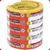 Kit Com 5 Fitas Crepe Adelbras/mask 710 24mm X 50m