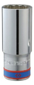 Soquete Estriado Longo 1/2 X 18 Mm - King Tony
