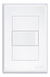 Interruptor Simples 16a 4x2 Evidence Fame Cor Branco