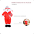 Boneco De Neve Esqui 54cm Natal Cromus - comprar online