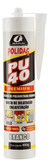 Kit 4 Silicone Adesivo Pu40 Extra Forte Branco Flexível 400g - comprar online
