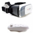 Óculos Vr Box 2.0 Realidade Virtual + Controle Cardboard 3d Cor Branco - BugShop