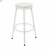 Banqueta Banco Cozinha Bar S/ Encosto 70cm Branco Tubomax