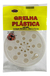 Grelha Plástica Com Fecho Redonda Branca 10cm Overtime