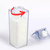 Nacional Brasil Garrafa De Geladeira Cor Transparente 1l - BugShop