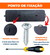 Filtro De Linha Régua 4 Tomadas Megatron Bivolt 10A - BugShop