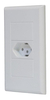 Placa 4x2 Com Suporte Cega Branco - BugShop