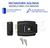 Fechadura Elétrica Agl Inha 12v Abertura Interna Mini - BugShop