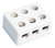 Conector De Porcelana 3 Polos 10 Mm² Brasfort 8610--50un