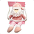 Boneco Pendente Papai Noel Sentado No Balanço Guirlanda