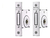 Fechadura Trava Tetra Papaiz Dupla (4 Mesmo Chaves) Segredo - comprar online