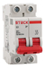 Chave Térmica Bipolar 2x10 Curve C 10amp Steck Color Branca/vermelha - comprar online