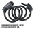Cadeado Segredo Bicicleta 10mm x 1metro Brasfort 7018 - BugShop