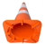 Kit 3 Cone Flexível 70cm Laranja Refletivo Norma Nbr 15071 - BugShop