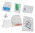 Kit Para Quadros Distribuição Bifasico 100a 16 Din - BugShop