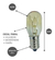 Imagem do Kit 10 Lampada E14 15w 127v P/ Fogoes Geladeiras Microondas Luz Branco-quente 110v