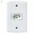 Conjunto com 1 Tomada Simples 10a Lux2 Branco Tramontina