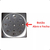 Ralo Grelha Inox Quadrado 10x10 C/fecho Anti Insetos - BugShop