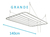 Varal De Teto Apartamento Lavanderia Kit Instalação 140cm Cor Branco - comprar online