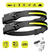 Combo 2 Lanternas De Cabeça Led Pesca Mecânico Bike Camping Cor Da Lanterna Preto Cor Da Luz Branco Praia