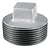 Plug Ferro Galvanizado Tupy A 1/2x1/2