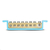 Barramento Neutro P Disjuntores Din 8 Terminais 89,0mm Steck - BugShop