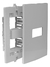 Conjunto Interruptor Simples 10a Horizontal I9 Ilumi Branco - BugShop