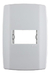 Kit 20un Placa 4x2 1 Modulo Horizontal Suporte Slim - Ilumi