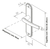Fechadura Externa Concept Cromada 40mm Pado - loja online