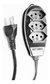 Extensão Elétrica 3 Tomadas 2p+t 10a Cabo 5 Metros Naticon Cor Preto - comprar online