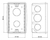 Kit Com 50 Caixa De Luz Para Embutir Parede Tramontina 4x2 - BugShop